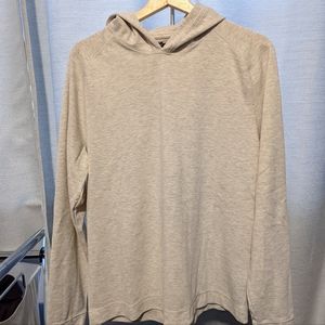 Men's Banana Republic Dry fit Hoodie Eggshell - Medium